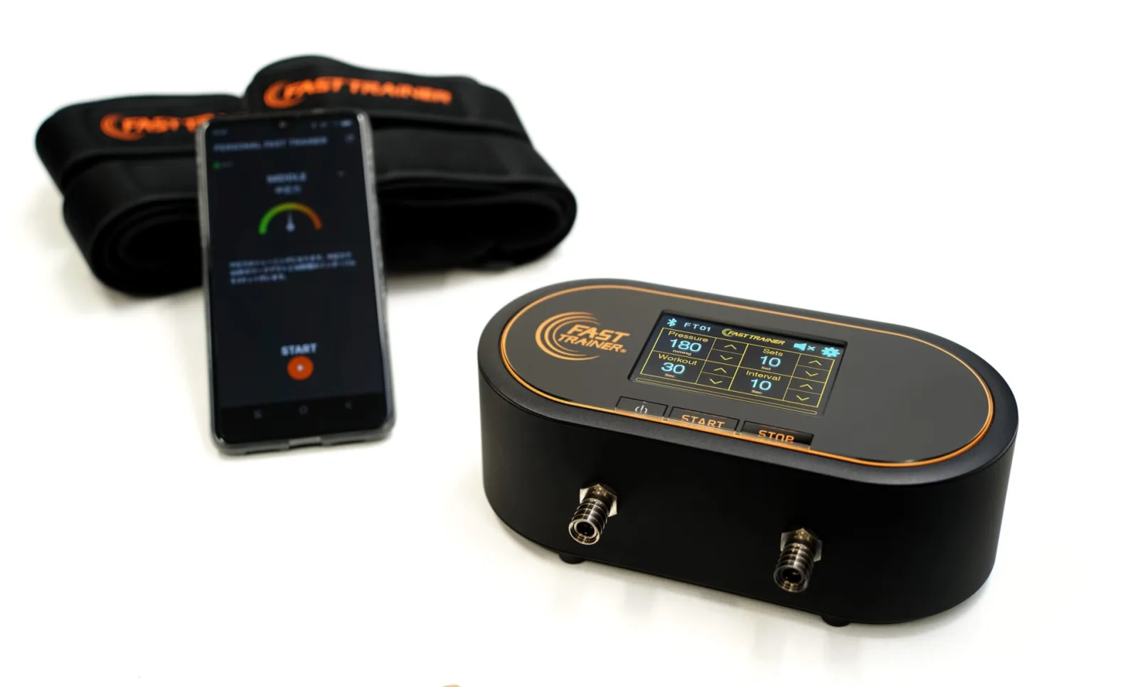 FAST TRAINER controller and dedicated air-pressure wraps
